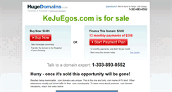 Desktop Screenshot of kejuegos.com